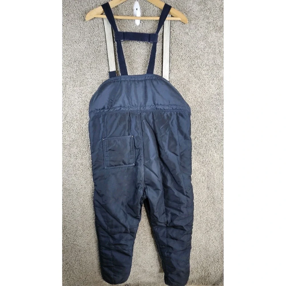 Vintage Refrigiwear Bibs‎ Overalls 345 Insulated Overalls Mens Medium Made USA